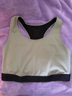 TomboyX Grey Racerback Sports Bra